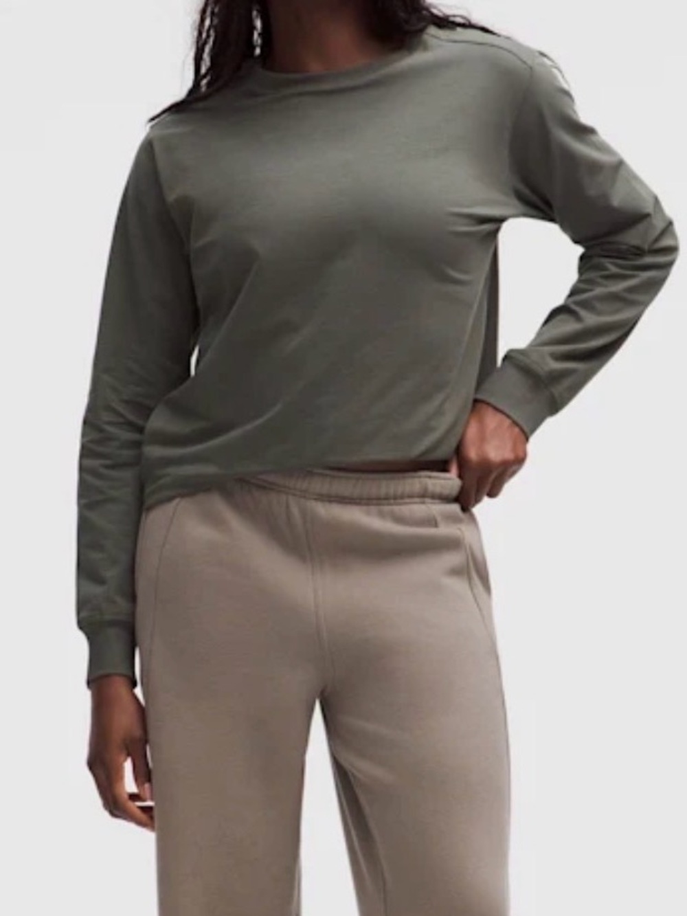 Lululemon All Yours Organic Cotton Long-Sleeve Shirt